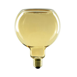 E27 stmívatelná LED lampa G125 goldline 6W 300 lm 1900K