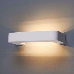 Modern wall lamp white plaster - Isra