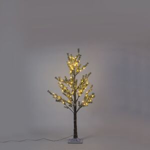 Vánoční osvětlení jedle Snow LED teplé bílé 1,5 metru