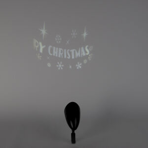 Vánoční osvětlení Merry X-mas projektor LED studená bílá