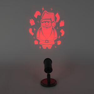 Vánoční osvětlení Laserový projektor červený Santa