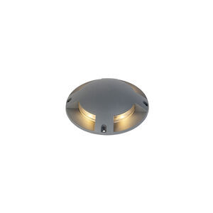 Moderní kulatý broušený bod tmavě šedý vč. LED 4W - Pod